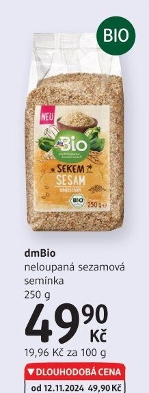 Sezam dm Bio