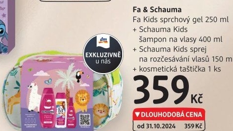 Taška dárková dětská Fa + Schauma