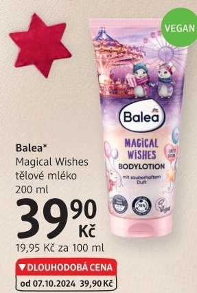 Tělové mléko Balea