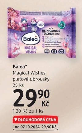 Ubrousky pleťové čisticí Balea