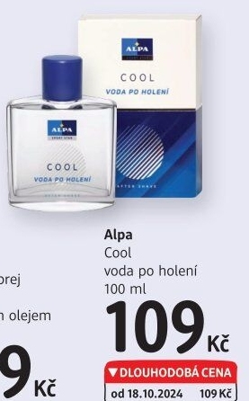 Voda po holení Cool Alpa