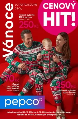 akční leták PEPCO 28.11.2024-4.12.2024