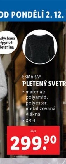 Esmara pletený svetr