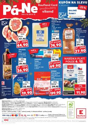 akční leták Kaufland 4.12.2024-10.12.2024
