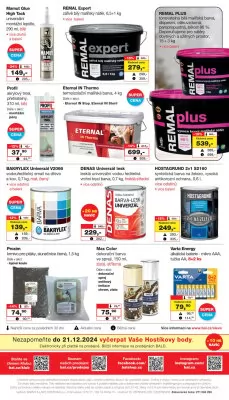 akční leták Barvy a laky drogerie 30.11.2024-21.12.2024