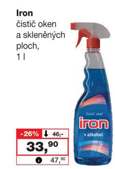 Čistič oken Iron Severochema