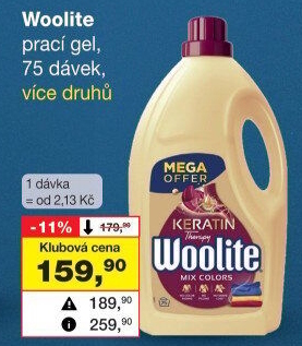 Prací gel Woolite