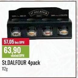 Dárkové balení džemů St. Dalfour