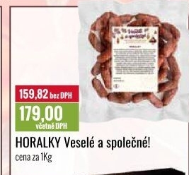 Klobásky Horalky Kostelecké uzeniny