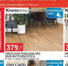 VINYLOVÁ PODLAHA SPC DUB BUTTERSCOTCH