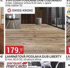 LAMINÁTOVÁ PODLAHA DUB LIBERTY