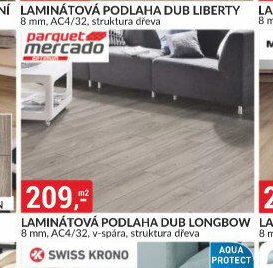 LAMINÁTOVÁ PODLAHA DUB LONGBOW