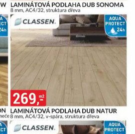LAMINÁTOVÁ PODLAHA DUB NATUR