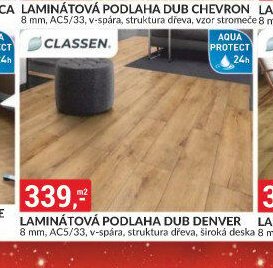 LAMINÁTOVÁ PODLAHA DUB DENVER