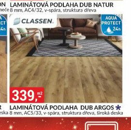 LAMINÁTOVÁ PODLAHA DUB ARGOS