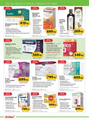 akční leták Dr. Max 1.12.2024-31.12.2024