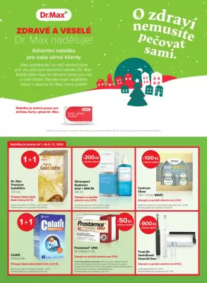akční leták Dr. Max 1.12.2024-31.12.2024