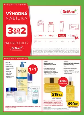 akční leták Dr. Max 1.12.2024-31.12.2024