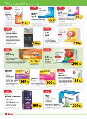 akční leták Dr. Max 1.12.2024-31.12.2024