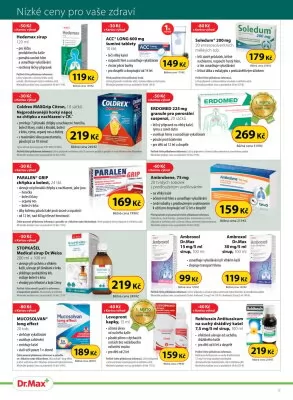akční leták Dr. Max 1.12.2024-31.12.2024