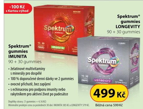 Doplněk stravy Gummies Imunita Spektrum Walmark