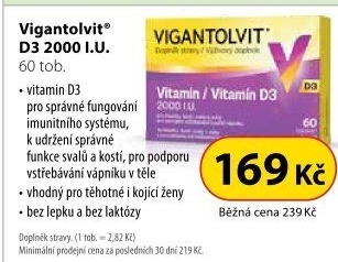 Doplněk stravy tobolky Vigantolvit D3