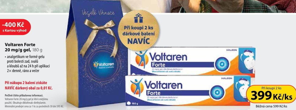 Gel proti bolesti Voltaren Forte
