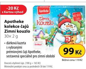 Kolekce čajů Zimní kouzlo Apotheke