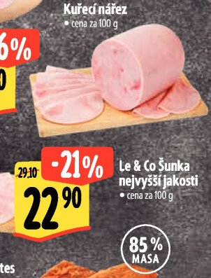 Le & Co Šunka nejvyšší jakosti