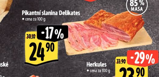Pikantní slanina Delikates