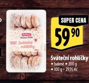 Sváteční rohlíčky