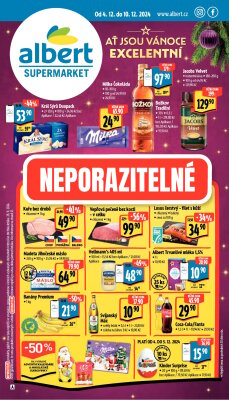 akční leták Albert 4.12.2024-10.12.2024