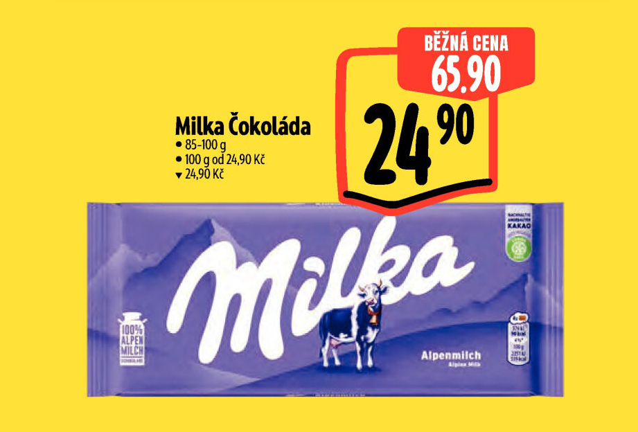 Čokoláda Milka