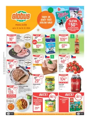 akční leták Globus 4.12.2024-10.12.2024