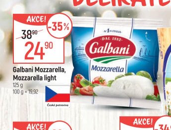 Galbani Mozzarella, Mozzarella light