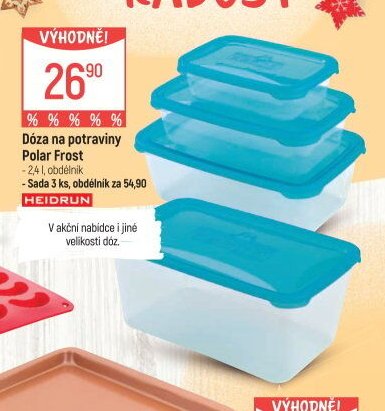 Dóza na potraviny Polar Frost