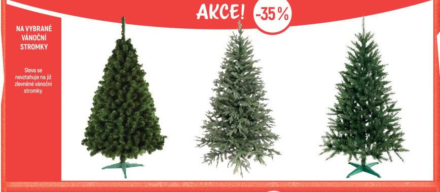 NA VYBRANÉ VÁNOČNÍ STROMKY