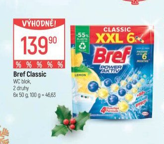 Bref Classic WC blok 6x 50 g