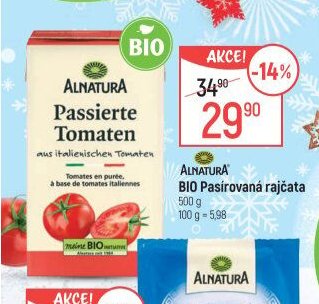 Alnatura BIO Pasírovaná rajčata
