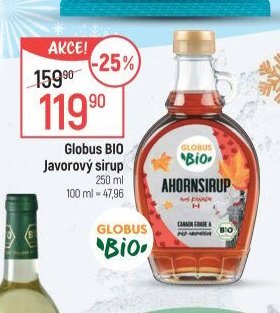 Globus BIO Javorový sirup