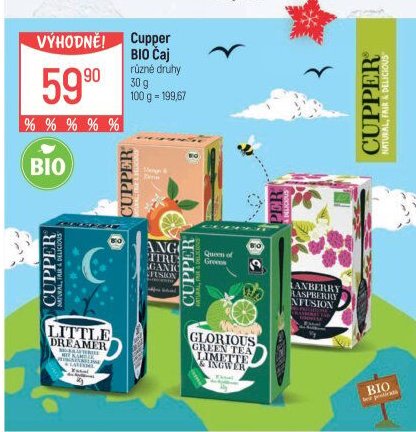 Cupper BIO Čaj