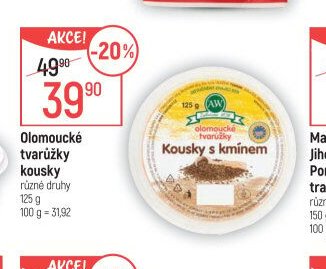 Olomoucké tvarůžky kousky