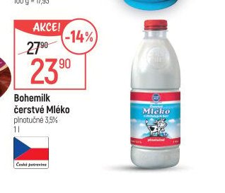 Bohemilk čerstvé Mléko