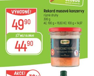 Rekord masové konzervy