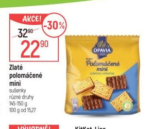 Zlaté polomáčené mini