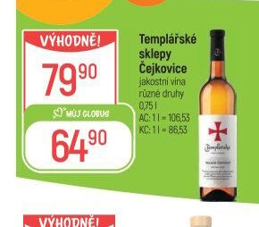 Templářské sklepy Čejkovice