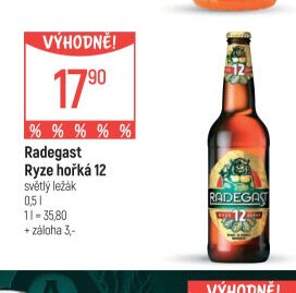 Radegast Ryze hořká 12