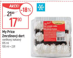 Mražený krém My Price