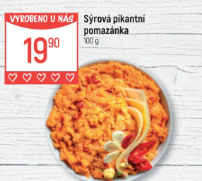 Pikantní sýrová pomazánka Globus