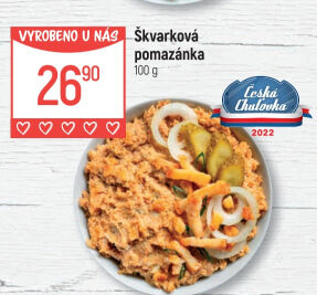 Škvarková pomazánka Globus